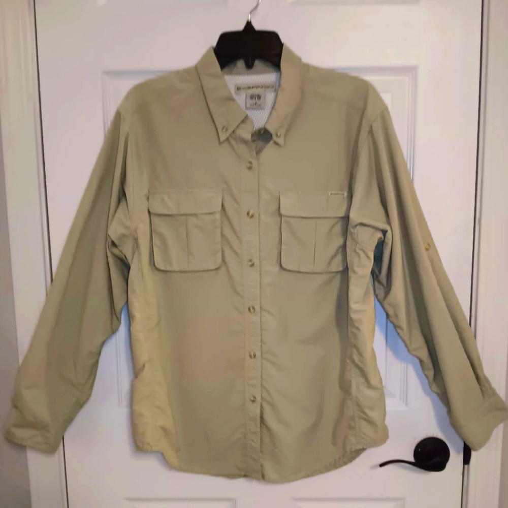 ExOfficio Women's Roll-Tab Long-Sleeve Button Front Shirt